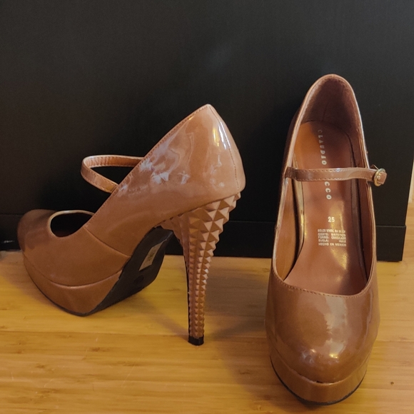 Sz8 Mary Jane -  5 inch platform stilettos - Picture 4 of 8